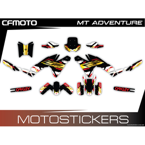 CFMOTO MT450 Adventure Black Gold