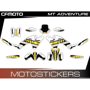 CFMOTO MT450 Adventure White Gold