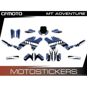 CFMOTO MT450 Adventure Blue Grey